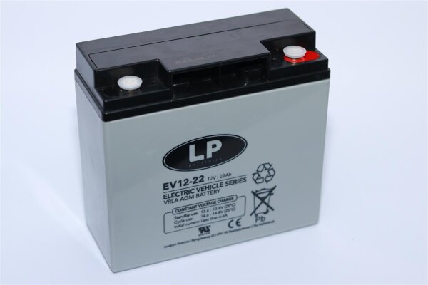 Landport - EV12-22 - 12 Volt 22Ah Pb
