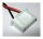 JST - XHP-4 - Stecker mit 2 Ableiter (rot / schwarz) ca. 10cm
