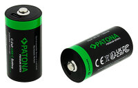 Patona Premium USB-C 2x LR14 Baby C Akkus Lithium 3450mWh...