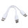 Patona Premium USB-C 2x LR20 Mono D Akkus Lithium 6000mWh 1.5V aufladbar mit 1 zu 2 USB-C Ladekabel