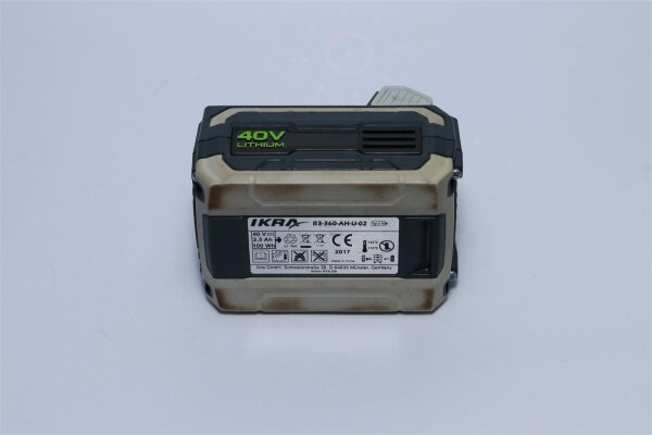 Akkureparatur - Zellentausch - IKRA R3-360-AH-U-02 - 40 Volt Li-Ion Akku