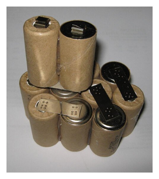 Akkupack für Bullcraft Akku Pack Type 14,4V / 1,2 Ah / ROTWERK Wechselakku EBA 144 TA - 14,4 Volt zum Selbsteinbau