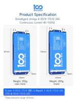 DALY - Smart Active Balance BMS - R24TK1A-17S100A - 8S-17S UART 100A Li-Ion / LiFePO4 / LTO - Automatically Identify