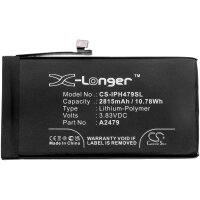 Ersatzakku - CS-IPH479SL - Apple iPhone 12 / A2431 - 3,83 Volt 2815mAh Li-Polymer