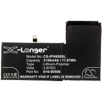 Ersatzakku - CS-IPH850SL - Apple iPhone Xs Max / A1921 / 616-00506 - 3,8 Volt 3150mAh Li-Polymer