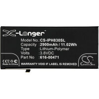 Ersatzakku - CS-IPH830SL - Apple iPhone XR / A1984 / 616-00468 - 3,8 Volt 2900mAh Li-Polymer