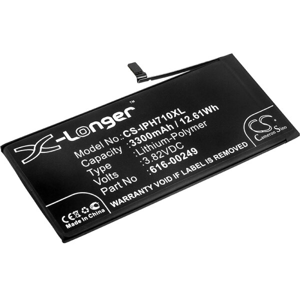 Ersatzakku - CS-IPH710XL - Apple iPhone 7 Plus / A1661 / 616-00249 - 3,82 Volt 3300mAh Li-Polymer