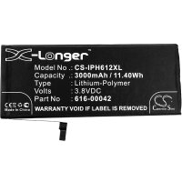 Ersatzakku - CS-IPH612XL- Apple iPhone 6s Plus  / A1634 - 3,8 Volt 3000mAh Li-Polymer