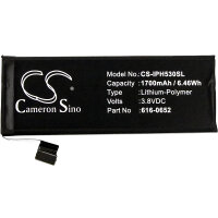 Ersatzakku - CS-IPH530SL - Apple iPhone 5s - 3,8 Volt 1700mAh Li-Polymer