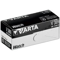 Varta - V389 / SR54 - 1,55 Volt 81mAh Silberoxid-Zink - Knopfzelle, Uhrenbatterie - EOL = Mindesthaltbarkeitsdatum abgelaufen