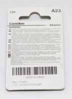 Camelion - A23 / A23-BP1 / LR23A / LRV08 / MN21 - 12 Volt 55mAh Alkaline - Zink Mangan Dioxid  - EOL = Mindesthaltbarkeitsdatum abgelaufen
