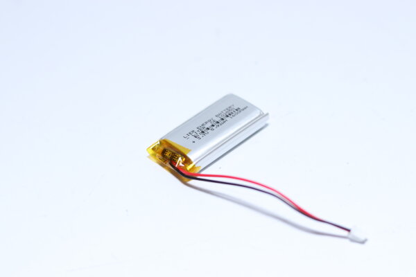 Ersatzakku - 102550 - 3,7 Volt 1600mAh Li-Polymer mit JST PHR-2 - Stecker