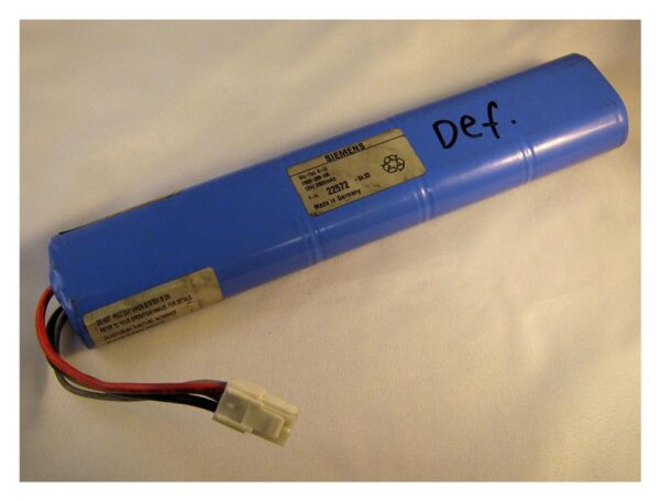 Akkureparatur - Zellentausch - Siemens C799298-A3238-B430 - 12 Volt Akku