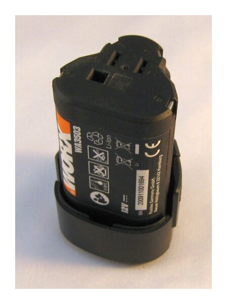 Akkureparatur - Zellentausch - WORX WA3503 - 12 Volt Li-Ion Akku