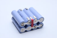 Akkupack Modellbau 4S2P - 14,4 Volt Li-Ion zum Selbsteinbau