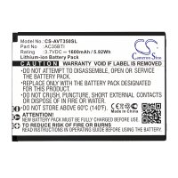 Ersatzakku - CS-AVT350SL - Archos 64 Xenon - 3,8 Volt 3400mAh Li-Ion
