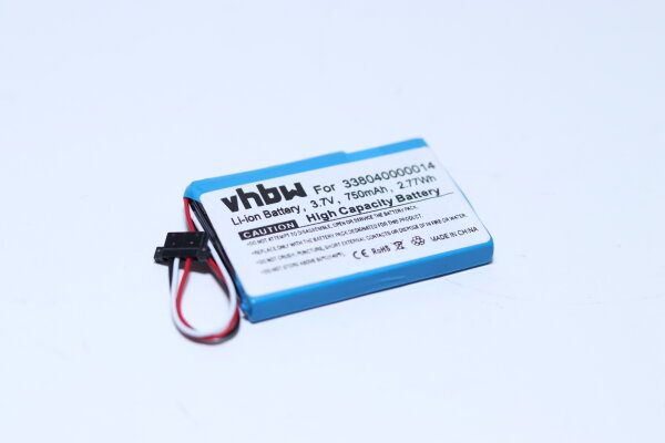 Ersatzakku für Magellan RoadMate 2230, 2230T-LM - 3,6 Volt 120mAh Li-Ion