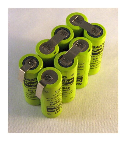 Akkupack für Bendix-King KX99, LAA 105, BP-KX99 - 9,6 Volt - zum Selbsteinbau