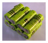 Akkupack für Bendix-King KX99, LAA 105, BP-KX99 - 9,6 Volt - zum Selbsteinbau