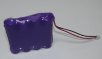 Batteriepack für MESSERSCHMITT 6VQ-02, 09.30 - 6 Volt  F4x1 mit Stecker PHR 2