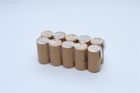 Akkupack für Sachs Saxonette F & S 29 65 009 101 / 788630 - 12 Volt zum Selbsteinbau