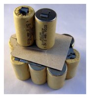 Akkupack für hanseatic H-ASA 14,4 - 14,4 Volt zum Selbsteinbau