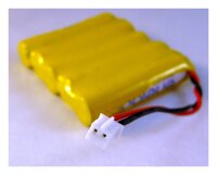 Ersatzakku - 5MR800AAA für Extel Türsprechanlage - 6 Volt Ni-MH - Anschlussfertig