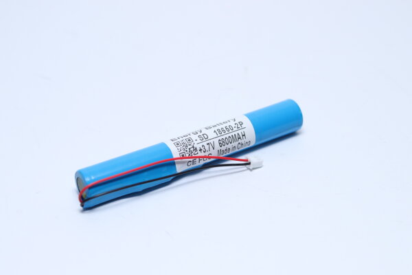 Ersatzakku - Liter Energy Battery 18650-1S2P - 3,7 Volt 6800mAh Li-Ion - anschlussfertig