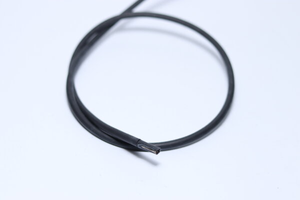 Solarkabel schwarz, 6,0 mm², Meterware, 713531 - 1 Meter