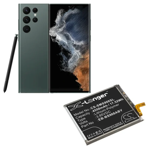 Akkureparatur - Zellentausch - Samsung Galaxy S22 Ultra - 3,85 Volt 4550mAh Li-Polymer