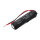 Ersatzbatterie - CS-OPR880SL -  für Omron Accurax G5 / Omron R88A-BAT01G - 3,6 Volt 2700mAh Li-SOCl2 mit Stecker