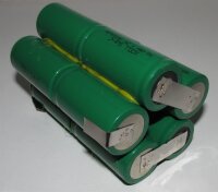 Akkupack für TREBLE-LIGHT SILVERLINE MX 8 - 12 Volt Ni-MH - zum Selbsteinbau