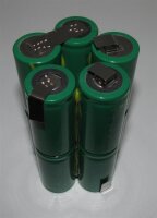 Akkupack für TREBLE-LIGHT SILVERLINE MX 8 - 12 Volt Ni-MH - zum Selbsteinbau