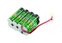 Akkupack - Würfel F2x4 - 9,6 Volt mit Tamiya-Buchse