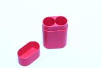 Transportbox / Cellsafe / Aufbewahrungsbox für 2x 18650 Akkus / Batterien