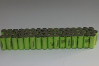 Akkupack für Etesia 29868-00 / 8IXR26/66-6 - 26,4 Volt LiFePO4 zum Selbsteinbau