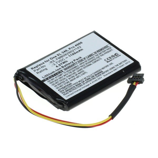 OTB - Ersatzakku kompatibel zu TomTom One XL Traffic / One XL 340 / XXL - 3,7 Volt 1100mAh Li-Ion