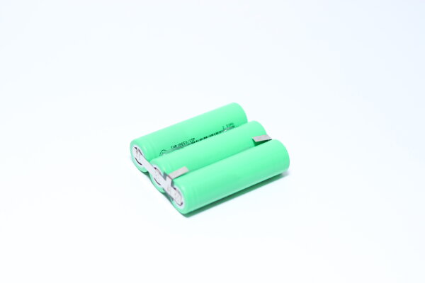 Akkupack für Varta Microbattery 3P/LIC 18650-25 FKD - 3,7 Volt Li-Ion zum Selbsteinbau