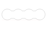 Isolierendes Gerstenpapier / Isolierungsaufkleber für 4x 18650 Zellen