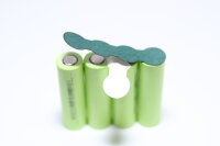 Isolierendes Gerstenpapier / Isolierungsaufkleber für 4x 18650 Zellen