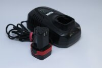 Akkuset - FLEX 336.319 - 10,8 Volt Li-Ion Akku & Flex 336.327 - 12,8 Volt Li-Ion Ladegerät - aufbereitet