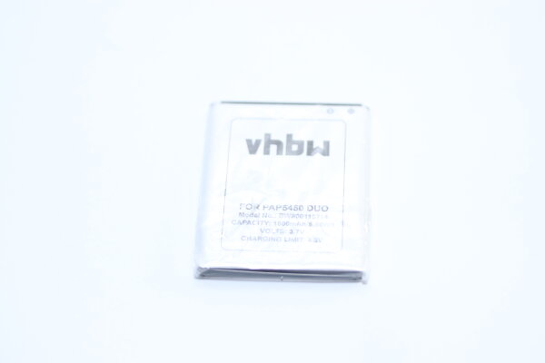 vhbw - OV16-L02 - Ersatzakku für Prestigio MultiPhone 5450 Duo Handy Smartphone Telefon 1500mAh 3,7 Volt Li-Ion