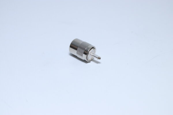 UHF-Steckverbinder zum Einsatz mit URM 67 Kabel - Koaxial PL-259 Stecker für Kabelmontage