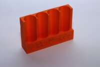 Transportbox / Cellsafe / Aufbewahrungsbox für 4x 18650 Akkus / Batterien