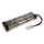 XCell Akkupack X5300SCR - L2x3 Sub-C SC - 7,2 Volt 5300mAh Ni-MH - Hochstrom, Tamiya-Stecker