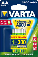 Varta - AA (Mignon) / HR6 (5716) - 1,2 Volt 2600mAh...