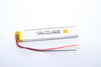 Einzelzelle - 6022107 - 3,7 Volt 1250mAh 4,63Wh Li-Polymer