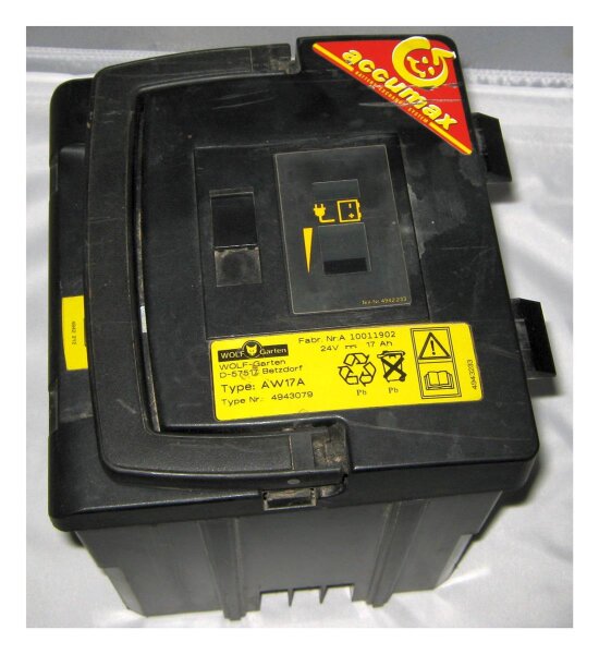 Akkureparatur - Zellentausch - Wolf-Garten AW17A / 4943079 - 24 Volt 17Ah Pb Akku