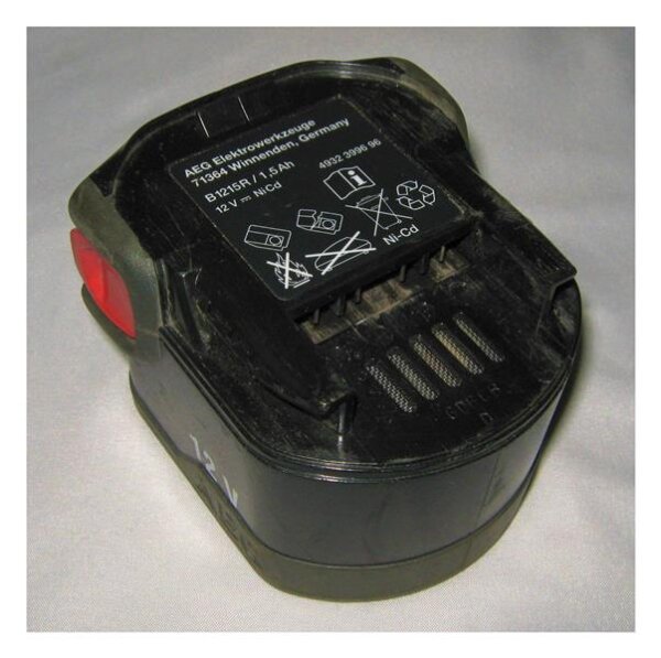 Akkureparatur - Zellentausch - AEG B1215R - 12 Volt Akku