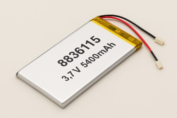 Einzelzelle - 8836115 - 3,7 Volt 5400mAh Li-Polymer
